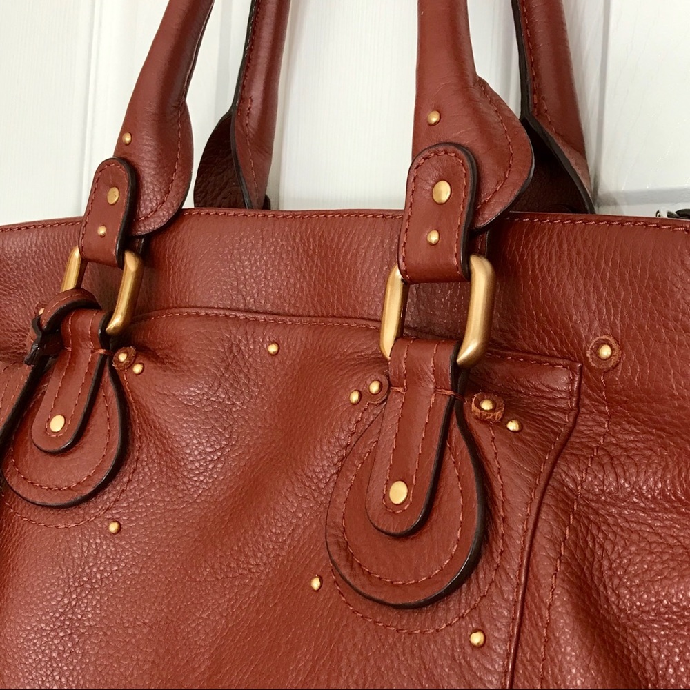 Chloé Paddington Large Tote Leather Bag - Picture 3 of 8